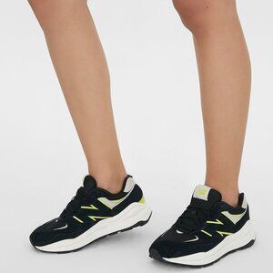 NEW New Balance Women W5740HN1 Suede Sneakers Black Size 7.5